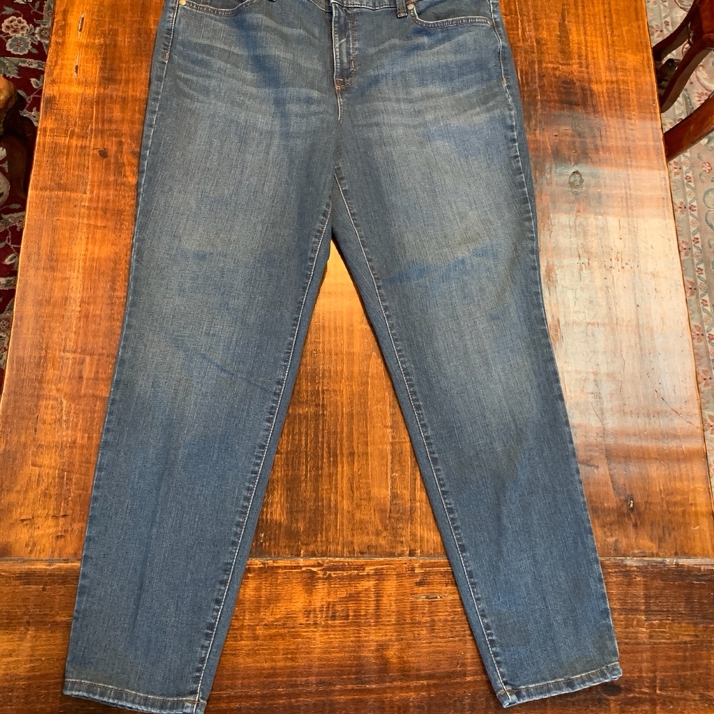 New Directions Mid-waist denim Skinny Jeans, size 16R